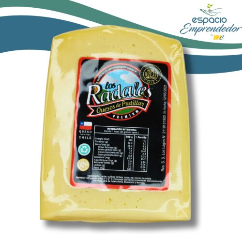 Queso mantecoso premium 270 grs - Marca Los Radales