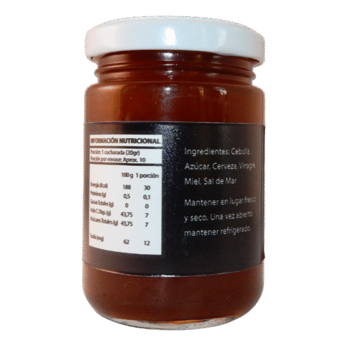 Cebolla Cerveza Polloico (toma A) Chutney sabor cebolla cerveza