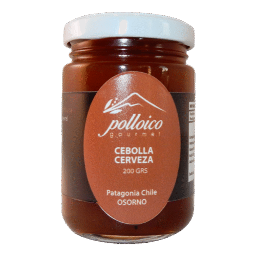Cebolla Cerveza Polloico (toma principal) Chutney sabor cebolla cerveza
