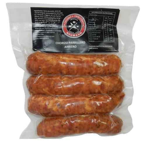 Chorizo Parrillero Arriero Neumann Chorizo parrillero arriero 4 un.