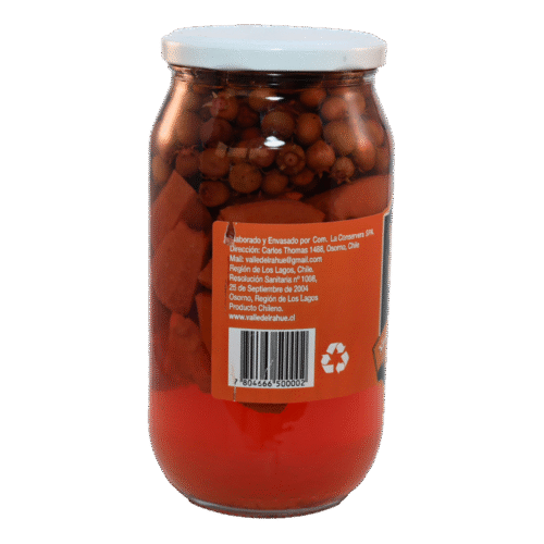Conserva Murtilla Membrillo valle del Rahue (toma B) Conserva de Murtilla con Membrillo 1 lt