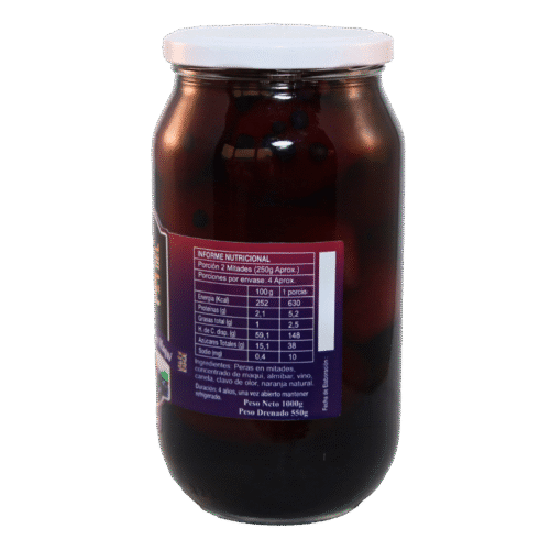 Conserva de Peras al Vino con Maqui 1 lt