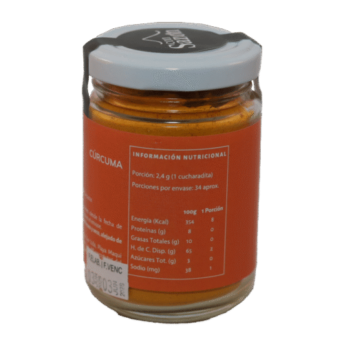 Cúrcuma 80 grs