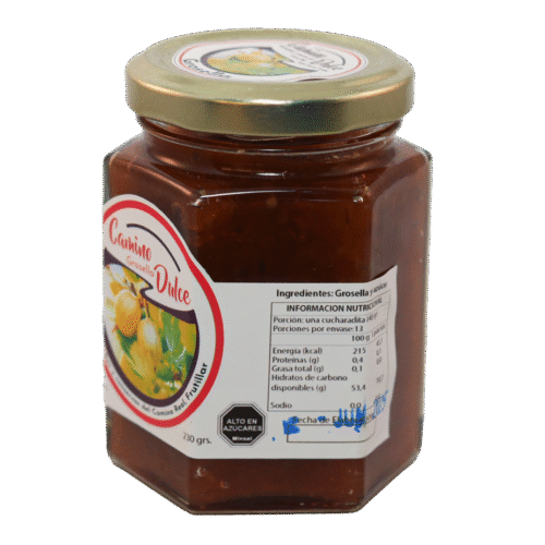 mermelada grosella 230 grs2 Mermelada Grosella 230 grs