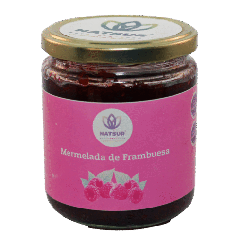 Mermelada frambuesa 480 grs Natsur (toma principal) Mermelada frambuesa 480 grs
