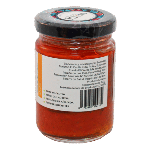 Picante original natural sin ahumar WAGE (toma A) Pasta de ají Natural sin ahumar 150 grs
