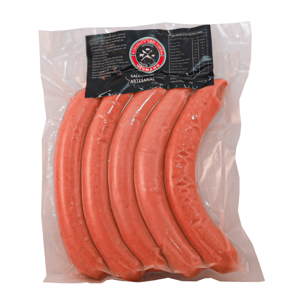 Salchicha Artesanal pack 5 un.