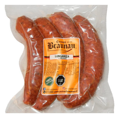 Longaniza al vacío 4 unidades