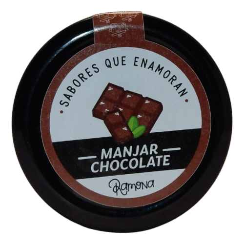 manjar chocolate ramona (tapa) Manjar chocolate 230 grs