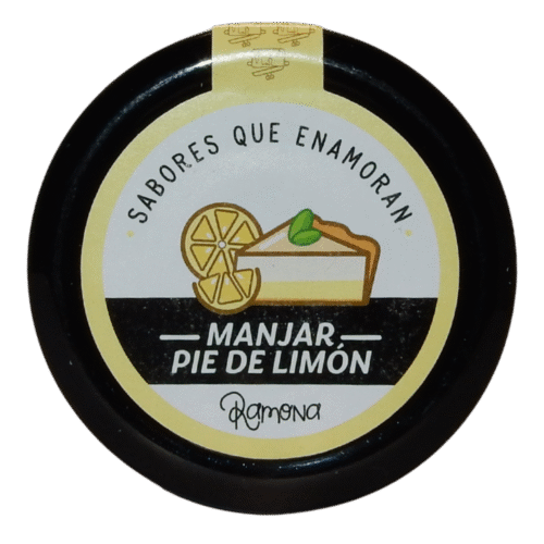 manjar pie de limon ramona (tapa) Manjar pie de limón 230 grs