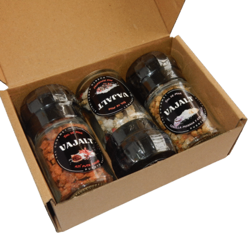 pack 3 sales Vajalt (toma A) Pack 3 Molinillos sal 50 grs