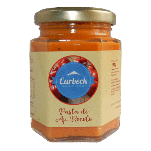 pasta de ají rocoto Carbeck (toma principal) Aji Rocoto 170 grs