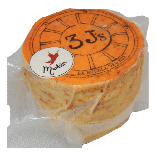 queso merken tres J (toma A) Queso gourmet merkén redondo 350 grs