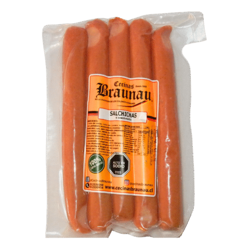 salchichas 5 unidades braunau Salchichas pack 5 unidades