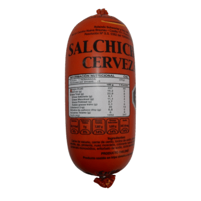 Salchichón cerveza