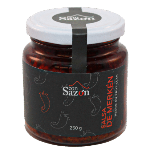 salsa de Merkén 250 G. Con Sazón Salsa merken 250 grs