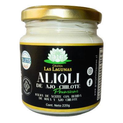 Alioli de Ajo Chilote (mayonesa vegana) 220 grs