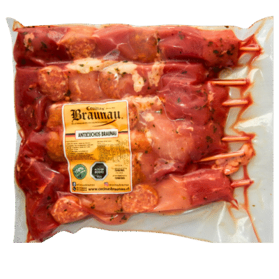 Anticuchos Pack 6 un. (1 kg aprox,)