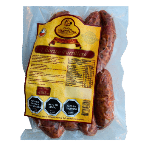 Chorizo Parillero Doña Marcelina 8 unidades Chorizo 8 un. (400 gr aprox)