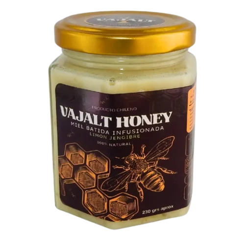 Miel batida infusionada Limón Jengibre 230 grs