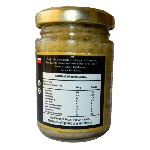 Pasta de ajo chilote - Eneldo, Granja las lagunas (Toma B) Pasta de Ajo Chilote con Eneldo 160 grs