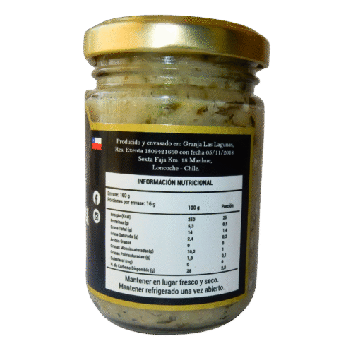 Pasta de ajo chilote - Tomillo chascudo, Granja las lagunas (Toma A) Pasta de Ajo Chilote con Tomillo Chascudo 160 grs