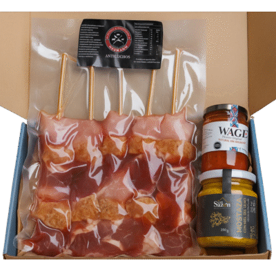 Caja Dieciochera Anticuchos