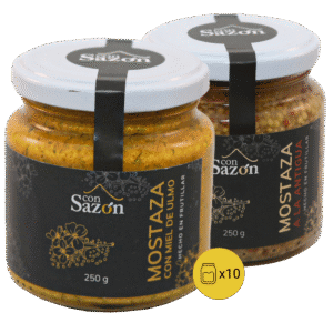 Pack 10 Mostazas (a la antigua y con miel) 2,5 kg