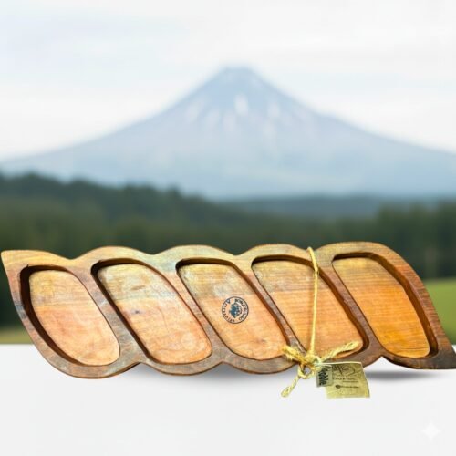 Bandeja de Roble Diseño Espiga