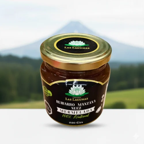 Mermelada de Ruibarbo, Manzana y Nuez