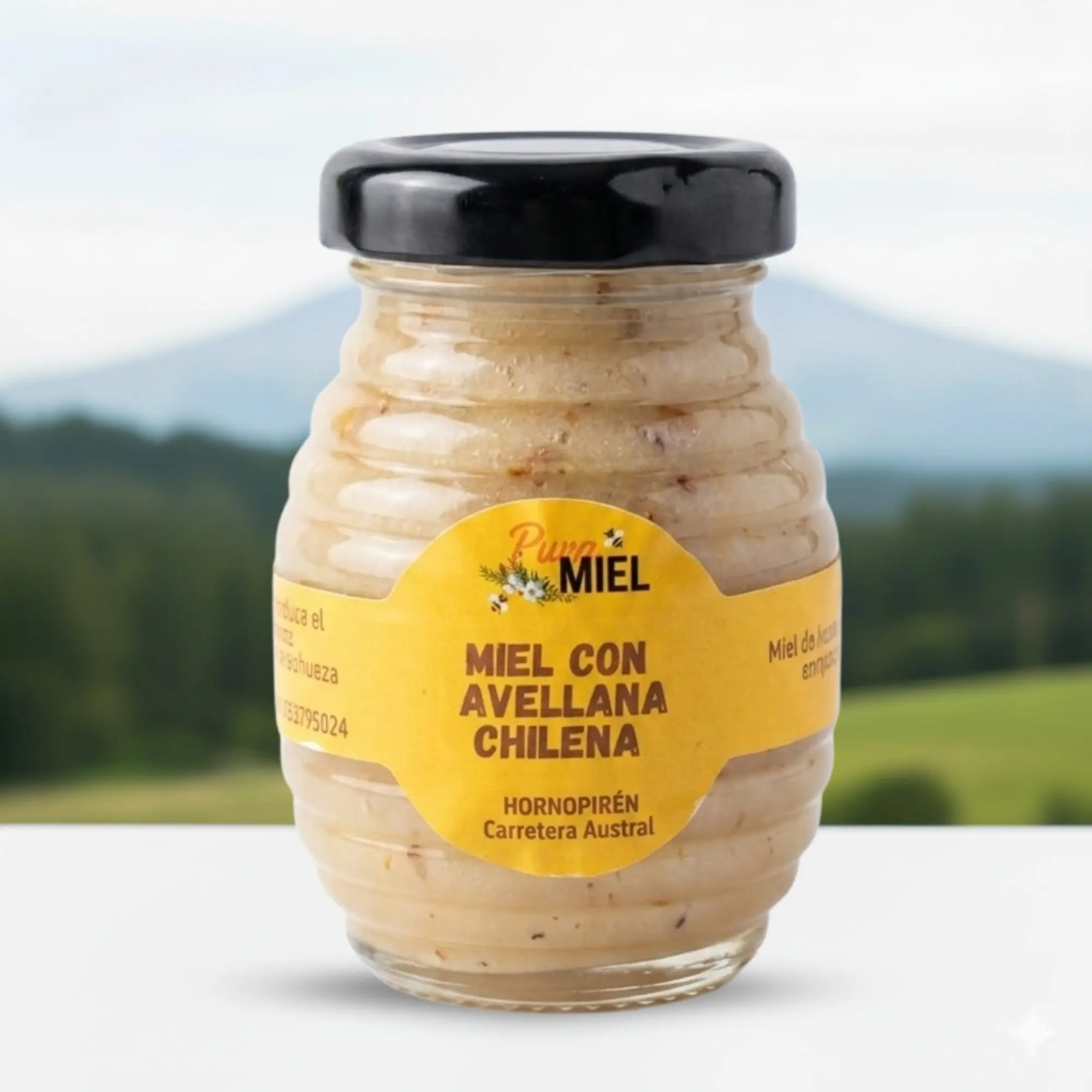 Pura Miel con Avellana Chilena 125g | Sabor del Sur