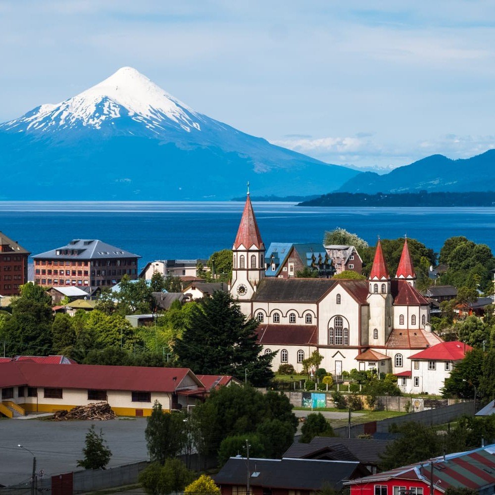 Volcán en Puerto Varas