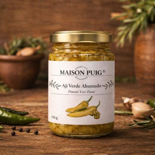 Ají Verde Ahumado Maison Puig 156g - Sabores de la Patagonia