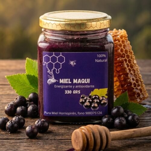 Miel de Ulmo con Maqui 330g | Superalimento Antioxidante — Pura Miel