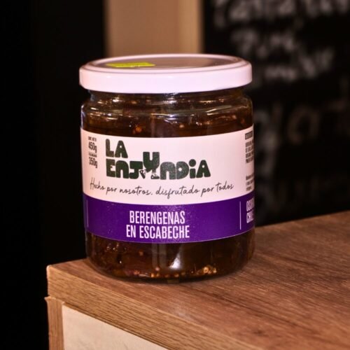 Encurtidos de Berenjenas 450g | Artesanal Sin Conservantes — La Enjundia