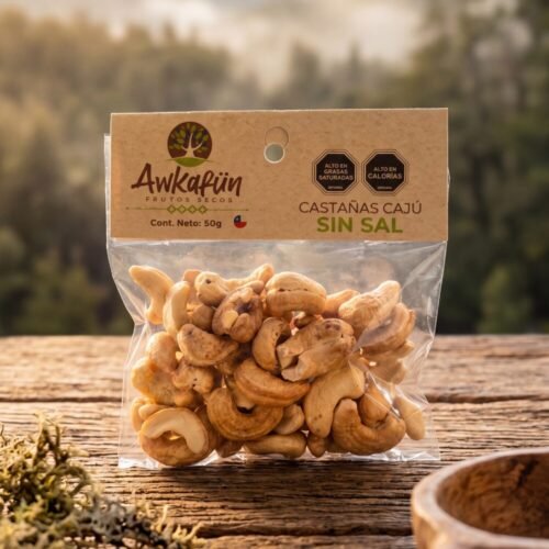 Castañas Cajú Sin Sal 50g | Snack Natural Saludable — Awkafun