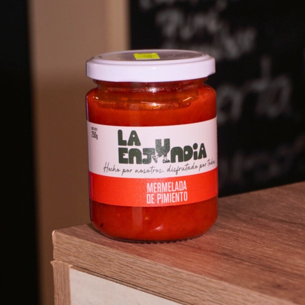 Mermelada de Pimientos 250g | Artesanal Sin Conservantes — La Enjundia