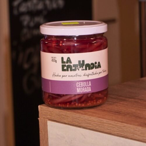 Encurtidos de Cebolla Morada 450g | Artesanal Sin Conservantes — La Enjundia