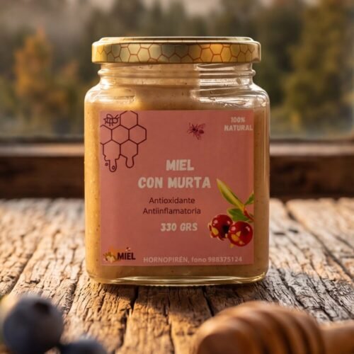 Miel de Ulmo con Murta 330g | Sabor Silvestre Patagónico — Pura Miel