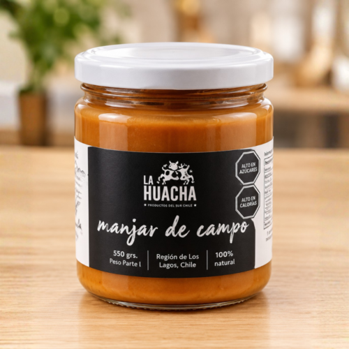 Manjar Con Azúcar 550 grs | Artesanal Sur de Chile — La Huacha