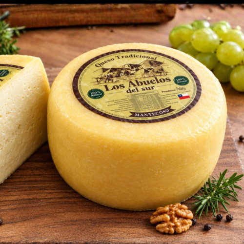 Queso Mantecoso 1 kilo | Artesanal Sur de Chile — Los Abuelos