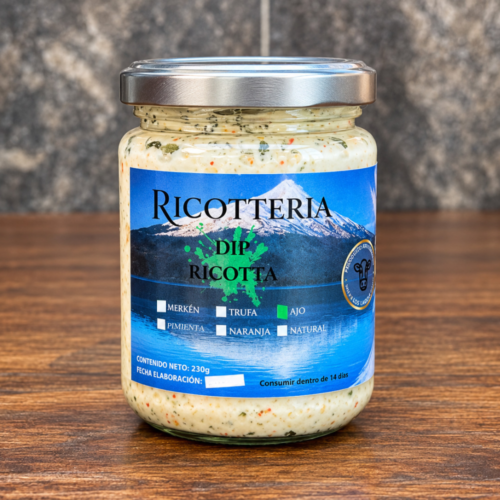 Dip de Ajo 230 grs | Untable de Ricotta — Ricotteria