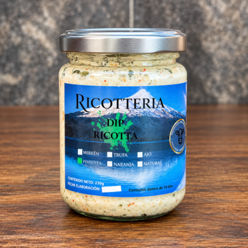 Dip de Pimienta 230 grs | Untable de Ricotta — Ricotteria