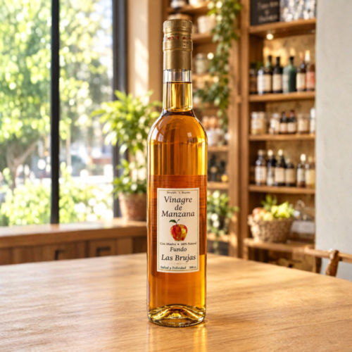 Vinagre de Manzana 500 cc | Fermentación Natural — Fundo Las Brujas